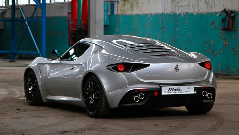Illustration for article titled The Car Gods Have Graced This One-Off Custom Alfa-Romeo 4C With Incredible Good Looks